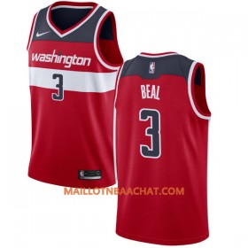 Maillot NBA Washington Wizards Bradley Beal 3 Nike 2017-18 Rouge Swingman - Homme